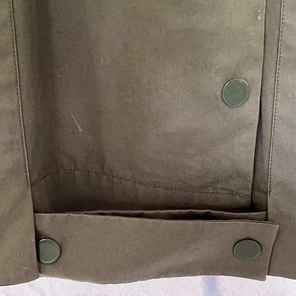 Sandro Paris Olive Green Women's Military Utility Jacket.  Size 2 - Picture 7 of 13